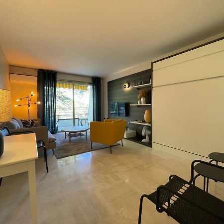 C012-Appartement Confortable Avec Piscine, Tennis Et Grand Parc Cannes Extérieur photo
