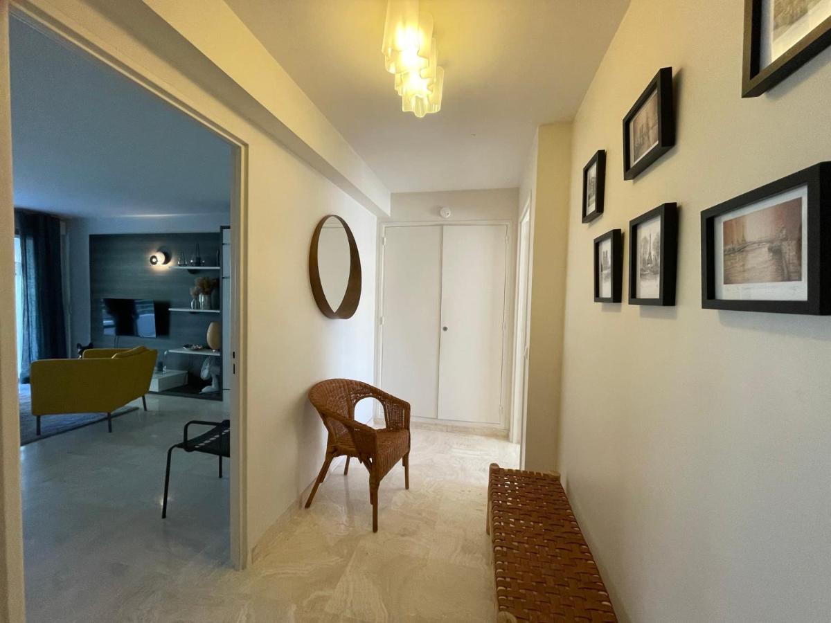 C012-Appartement Confortable Avec Piscine, Tennis Et Grand Parc Cannes Extérieur photo