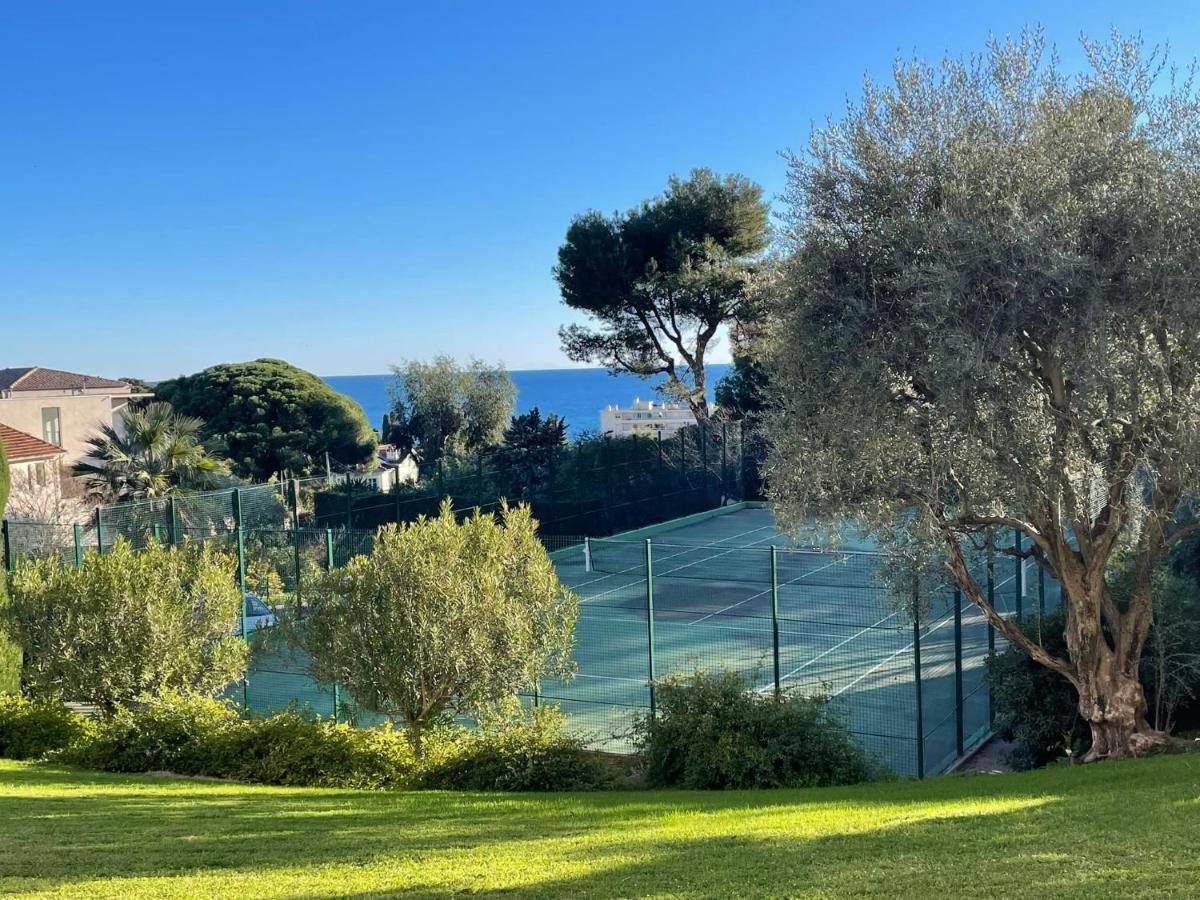 C012-Appartement Confortable Avec Piscine, Tennis Et Grand Parc Cannes Extérieur photo