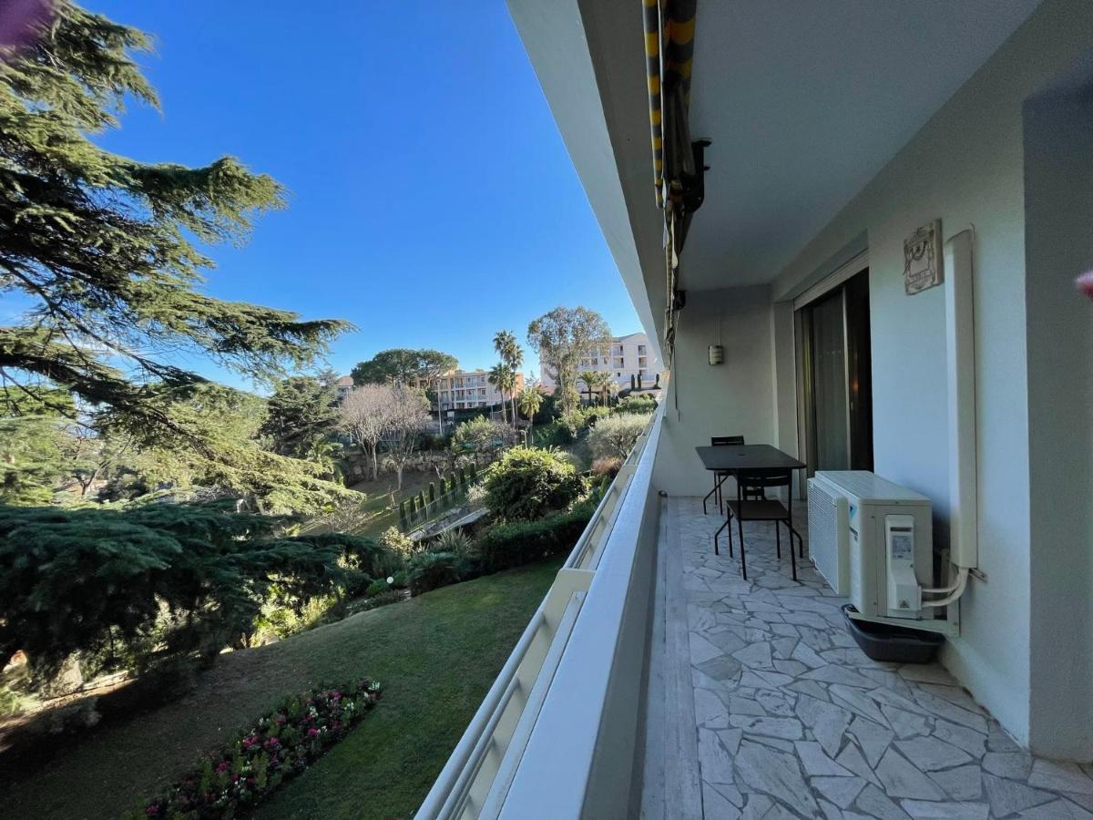 C012-Appartement Confortable Avec Piscine, Tennis Et Grand Parc Cannes Extérieur photo